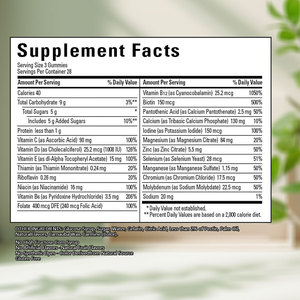 Personalización de fábrica Advanced Multi Gummies Compatible con la función cardiovascular Multivitamínico Gummy Formulado para mujeres - Product Image 2