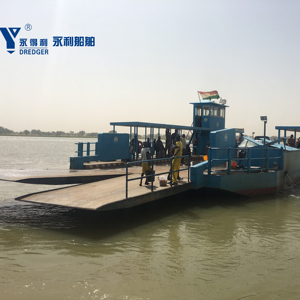 China Manufacturer Custom 100-1000 Ton Steel Deck Cargo <strong>Barge</strong> Ship for <strong>Sand</strong> and Cargo Transportation - Product Image 1
