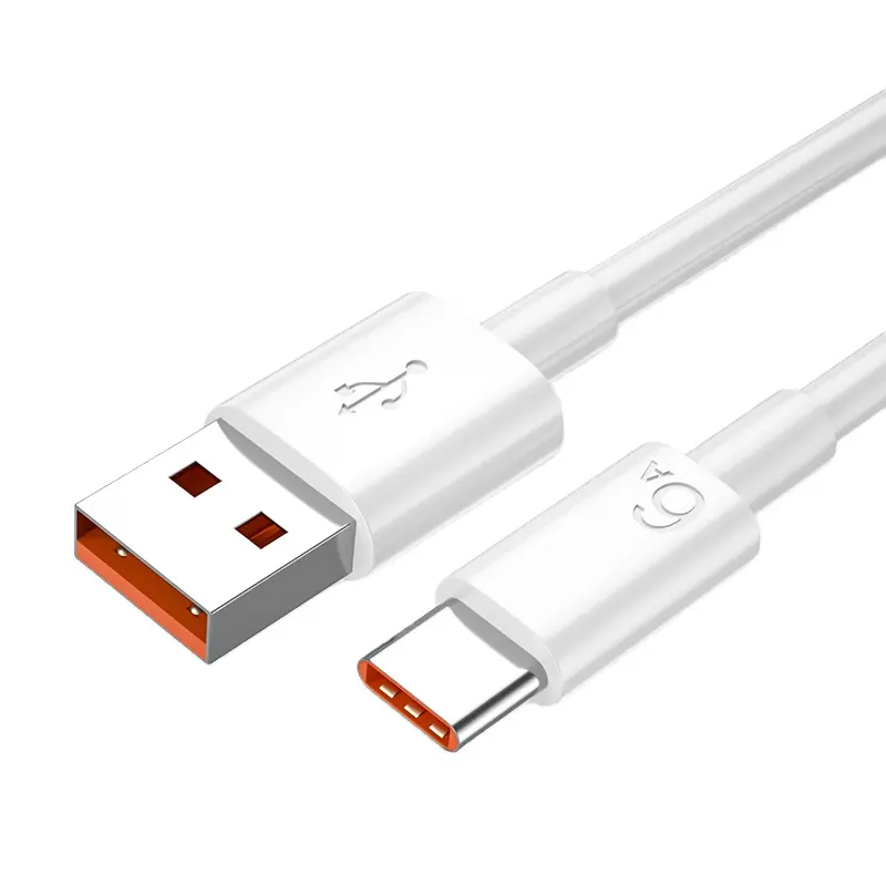 6A Fast Charging Usb C Cable for Xiaomi Redmi POCO Huawei Mobile Phone Accessories Type C Cable Phone Charger USB Cable