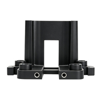 Support de montage avant en alliage d'aluminium ADC12, nouvelle fonderie de précision, ajustement universel pour accessoires de simulation de course, prêt à l'emploi