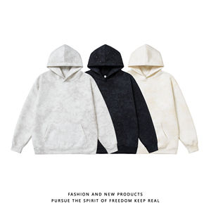 Felpa con cappuccio Dirty Wash All Stars Dot da uomo e donna, nuova collezione autunno inverno, vestibilità ampia, per coppie, pesante e lucida - Product Image 2