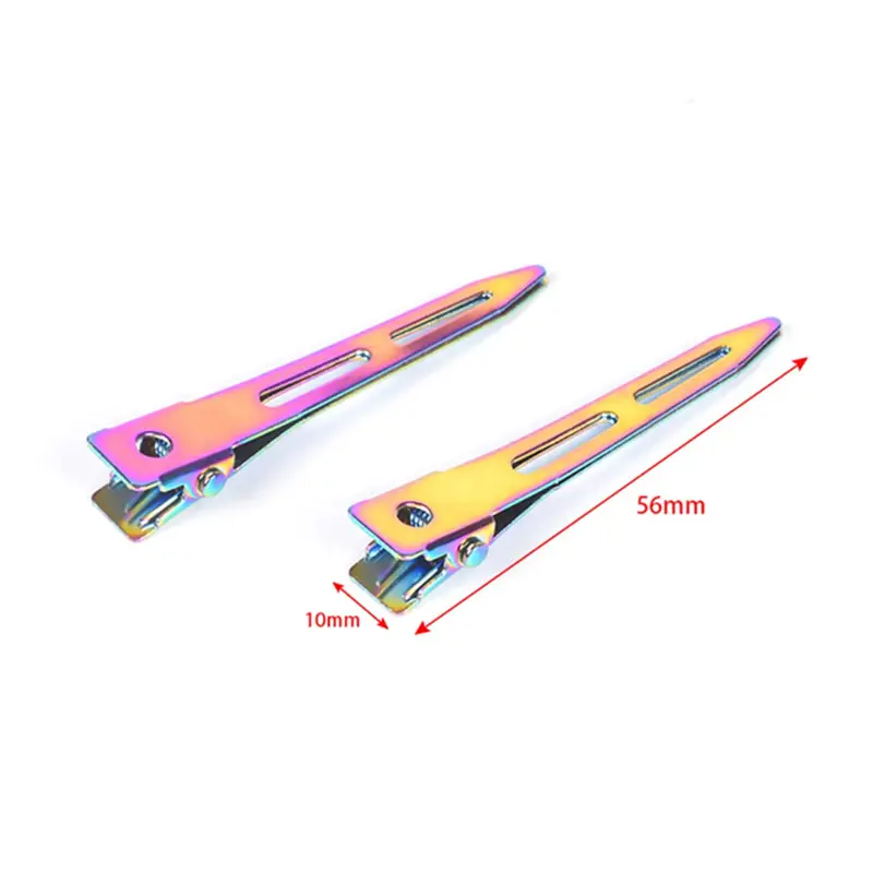 Best Selling Good Product Salon Steel Meta Hair Clip Claw For Styling Sectioning Clips