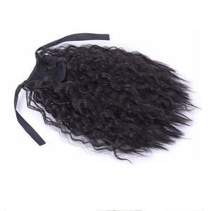Coda di cavallo <span class=keywords><strong>bambina</strong></span> piccola fagottina coda di cavallo per bambini naturale capelli ricci <span class=keywords><strong>Extension</strong></span> facile da fissare i bambini coda di cavallo Afro Wave parrucca per bambini - Product Image 3