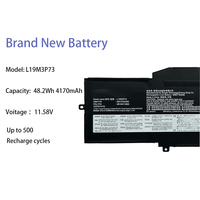 Batterie d'ordinateur portable L19M3P73 48,2 Wh 3 cellules pour Lenovo ThinkPad X1 Nano 1ère génération L19C3P71 L19M3P72 Prix de gros