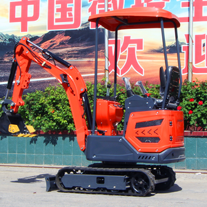 Excavadora superventas Mini 1,2 Ton 1,3 Ton Digger Excavadora de jardín Crawler Kubota Engine Bagger - Product Image 2