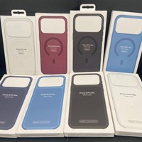 Pour Coque PC Transparente Magnétique Officielle et Authentique à Motifs Colorés Usinée pour 18 & 18 Pro Max