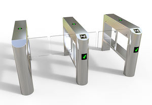 automatique de porte d'oscillation de sécurité de contrôle d'accès d'entrée de Rfid de barrière d'oscillation optique avec - Product Image 2