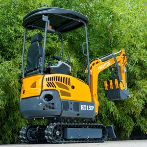 Mini Excavadora con Capacidad de Cazo de 0.025m, Certificación EPA para Motor, Pequeña Excavadora Hidráulica, Máquina de Construcción Compacta - Product Image 4