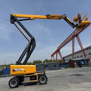 22 मीटर मिनी हाइड्रोलिक बूलिफ्ट 4x4 सभी इलाके आउटडोर निर्माण इलेक्ट्रिक स्पष्ट लिफ्ट - Product Image 3