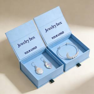 Scatola Regalo per Gioielli Personalizzata a Prezzo di Fabbrica, Stampa Digitale, Finitura Lucida o Opaca, Scatola Rigida per Orecchini e Collane - Product Image 3