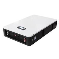 Système de stockage d'énergie solaire hybride avec onduleur 5-10kW, batterie LiFePO4 48V IP65 100Ah empilable, 6000 cycles, usage résidentiel