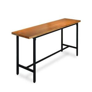 Nordic in legno massello <span class=keywords><strong>tavolo</strong></span> alto combinazione lungo stretto <span class=keywords><strong>tavolo</strong></span> da Bar <span class=keywords><strong>per</strong></span> la casa balcone parete all'aperto latte negozio di tè Design semplice - Product Image 1