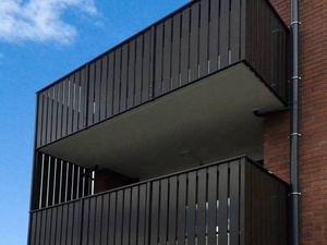 Ekoo cao cấp nhôm thanh riêng tư hàng rào bảo trì thấp thiết kế hiện đại ngoài trời ngang slat hàng rào DIY Màn hình Tấm - Product Image 3