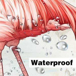 Hồng Flamingo rèm tắm Retro hải lý đại dương bản đồ san hô Seashell thuyền buồm phòng tắm Rèm phòng tắm trang trí nhà trong kho - Product Image 6