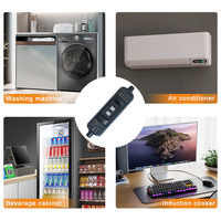 Nettoyeur électrique haute pression, chauffe-eau à gaz à air forcé, disjoncteur différentiel en ligne (RCD) 220V 15A 10A compatible Afrique du Sud, UE, États-Unis