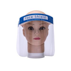 Protection faciale transparente intégrale avec fixation par bandeau pour usage médical en laboratoire - Product Image 2
