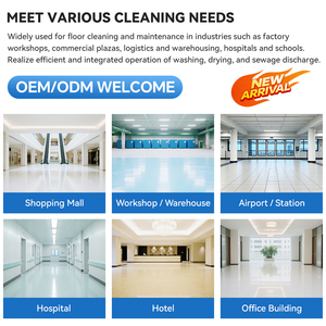 Máquina Fregadora <span class=keywords><strong>de</strong></span> Pisos Eléctrica Inalámbrica Compacta Industrial <span class=keywords><strong>de</strong></span> 30 Pulgadas para Uso Residencial - Product Image 5