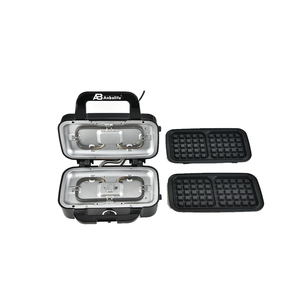 Anbolife Appareil à sandwichs 3-en-1 1200W avec plaques antiadhésives pour un nettoyage facile, prise en charge de l'économie d'énergie, OEM ODM, poignée froide au toucher - Product Image 3