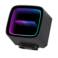 Refroidisseur liquide LOVINGCOOL 360 mm pour processeur, radiateur de refroidissement à eau, plaque froide en cuivre, ventilateur ARGB, compatible Intel LGA1700 AMD AM5, expédition immédiate en stock