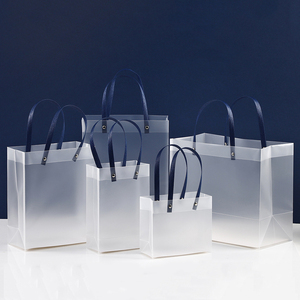 Transparent Plastic <strong>Bag</strong> for Clothes and Shoes, Custom Printed <strong>Poly</strong> Packaging Small Gift Plastic Carry <strong>Bags</strong> - Product Image 3