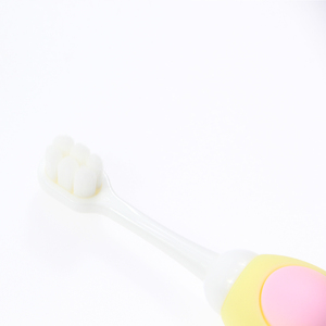 Brosse à dents pour enfants Happy Frog, utilisation quotidienne, dessin animé, 3D, sécurité, caoutchouc, marque privée, 10000 poils ultra doux, brosse à dents OEM - Product Image 5