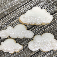 Poudre scintillante argentée blanche comestible pour décorations de biscuits, boissons, pâtisserie, poudre de perle comestible
