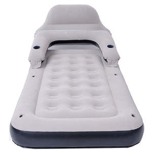 ที่นอนลมพกพา Avenli 27460 ขนาดเต็ม สำหรับใช้ในร่มและกลางแจ้ง แบบมีผ้ากำมะหยี่ พร้อมพนักพิงและหมอน - Product Image 2