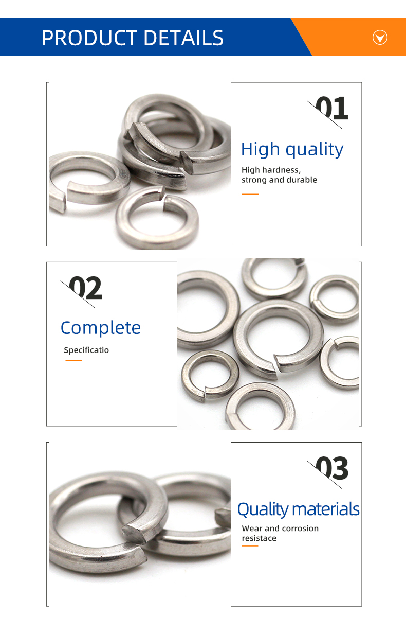 aluminium Stainless Steel copper rubber ring washer mild steel cap spherical square shim nord lock saddle tappit spring washers