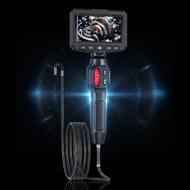 2MP HD Industrial Inspection Endoscope
360-degree Two-way Steering Borescope
Car Pipe Inspection Camera
Sewer Inspection Camera
