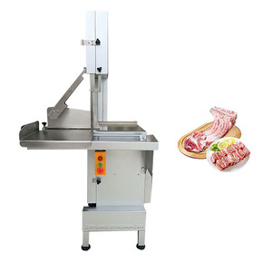 Scie à os de boucher haute performance - Équipement <span class=keywords><strong>professionnel</strong></span> de découpe d'os congelés en acier inoxydable 304 - Product Image 1