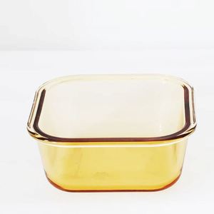 Nouveaux contenants en verre borosilicate pour le stockage des aliments avec couvercles micro-ondables, sans BPA et compatibles lave-vaisselle - Product Image 2