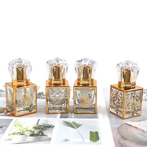 Arabische Luxe Parfum Fatsoenlijke Flessen Fancy Midden-Oostelijke Parfumflesjes Goud Monster Spray Parfum Fles