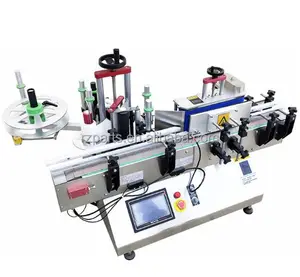 Máquina de etiquetas da tabela da escala pequena automática para a garrafa redonda