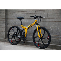 Vélo GT-R En Aluminium pour Vélo de Montagne 26 VTT Vélo 21 Vitesses Frein À Disque de carbone de vélo de montagne vélo pliant