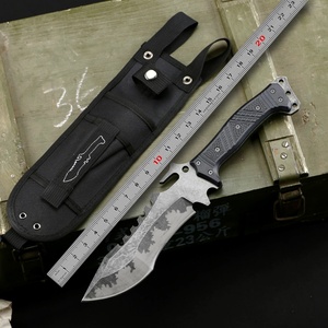 มีดพก Trident OEM DIY เกรดคอมแบต ใบมีดสแตนเลส ด้ามพลาสติก ปลายหยดน้ำ ความหนา 8 มม. รับประกัน 1 ปี - Product Image 6