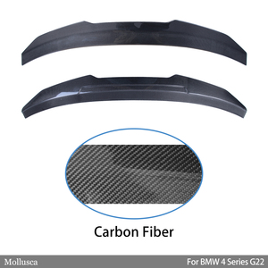 For 4 Series G22 Coupe/M4 G82 PSM Style Carbon Fiber Rear Spoiler Trunk Wing 2020-2025 - Product Image 2