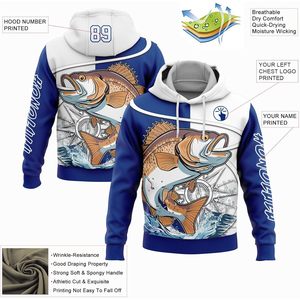 Sudadera con Capucha de Pesca para Hombre FOXA, Diseño Personalizado con Estampado de Peces por Sublimación, Protección UPF 50 Anti-UV, Ropa para Caza y Actividades al Aire Libre - Product Image 3