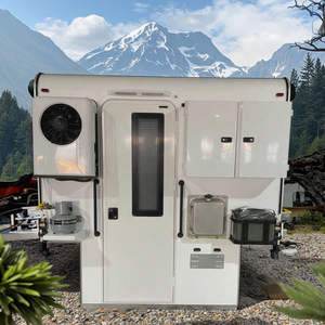 Camper Pick-up de Haute Qualité - Camping-car Certifié CE avec Freins de Sécurité, Bandes Réfléchissantes - Product Image 4