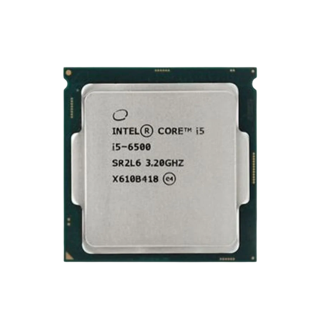 I5-6500 Desktop Processor 4 Cores 4 Threads 3.20GHz 3.60GHz Turbo LGA 1151 6MB Cache 65W TDP 64-Bit