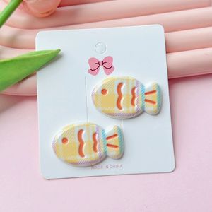 Mini visjes platte hars bedels voor huisdecoratie, crèmelijm knutselwerk, cartoon cabochon DIY accessoires voor telefoonhoesjes - Product Image 2