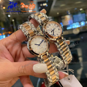 Montres à quartz pour femme Longnes Bestseller, design élégant et décontracté, boîtier en acier inoxydable 316L, mouvement Ronda, cadran de style professionnel de luxe - Product Image 2