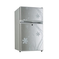 Réfrigérateur et congélateur mini-réfrigérateur à double porte de haute qualité 85L