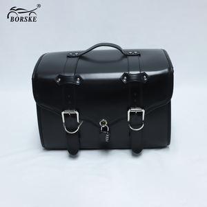 Bolsa Trasera Impermeable Retro <span class=keywords><strong>para</strong></span> Motocicleta, Scooter, <span class=keywords><strong>Bicicleta</strong></span> <span class=keywords><strong>de</strong></span> Carretera y Vehículo Eléctrico - Product Image 2