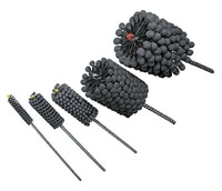 Cepillo de pulido flexible de carburo de silicio industrial OEM directo de fábrica para herramienta de limpieza y pulido de cilindros hidráulicos y neumáticos