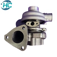 Rakitan Turbocharger HC TD05-10A 49178-00550 49179-00550 untuk Mitsubishi 4D31T KATO HD300 HD400 Dudukan 3 Lubang