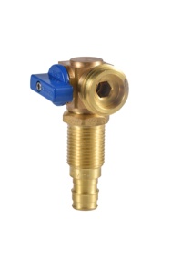 Válvula de bola MHT de 1/2 pulgadas F1960 <span class=keywords><strong>Wirsbo</strong></span> Pex X de 3/4 pulgadas con mango azul y rojo para lavadora de ropa, grifo de baño - Product Image 3