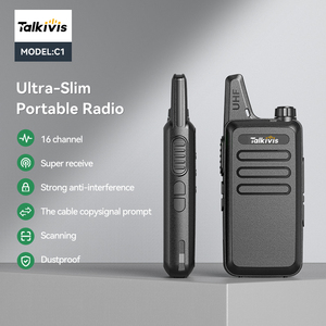 Talkivis TK-<span class=keywords><strong>C1</strong></span> talkie-walkie UHF 400-470 MHz 16 canaux mini-émetteur-récepteur portable jambon <span class=keywords><strong>Radio</strong></span> Talkivis <span class=keywords><strong>Radio</strong></span> communicateur - Product Image 1