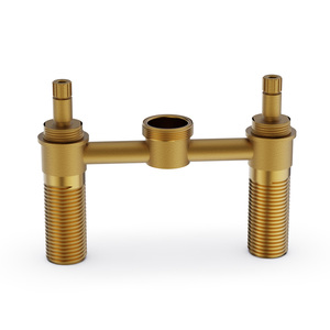 <span class=keywords><strong>Robinet</strong></span> de lavabo <span class=keywords><strong>à</strong></span> compression en laiton massif de 4 pouces avec poignée en zinc chromé pour usage domestique dans la salle de bain - Product Image 4
