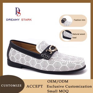 Nuevos Zapatos Oxford de Lujo para Hombre, Personalizables con Logotipo, Cómodos, Duraderos, Hechos a Mano con Cuero Genuino, Diseño Ligero Otoñal con Patrón Especial - Product Image 6