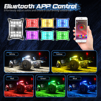 Kits de Luces LED RGBW de Alta Potencia Aurora Dart Shape de 96W, 192W, 288W y 384W para Camiones Todoterreno, Barcos, UTV, ATV y Bajos de Vehículos